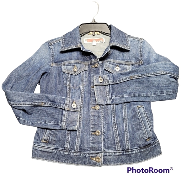 Gap Jeans Blue Denim Jacket XS - Picture 6 of 6